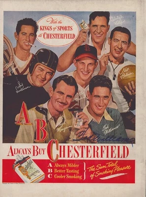 TED WILLIAMS - ANUNCIO DE REVISTA FIRMADO Foto 1 de 3