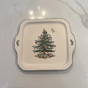 Christmas Tree Spode Dishwasher Safe Medium Sized Serving Plate - Picture 1 of 6