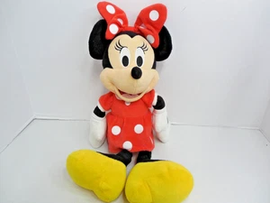 Just Play LLC Disney Minnie Mouse im roten Kleid Plüschpuppe Stofftier 17 Zoll - Bild 1 von 8