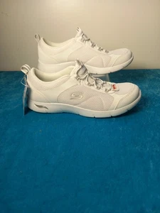 Skechers Arch Fit Refine - Her Best Trainers Uk 4 White. New without box. - Picture 1 of 10