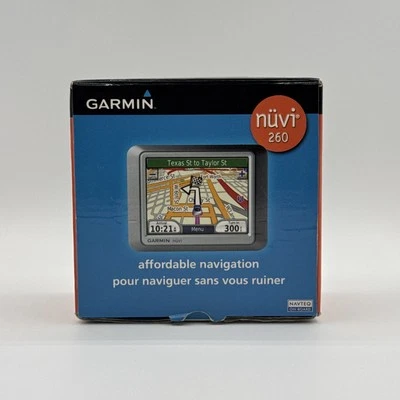 Garmin GPS Nuvi 260 Original Box Automotive Bundle All Accessories - Image 1 of 4