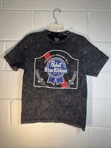 MAGLIETTA PABST BLUE RIBBON LICENZA UFFICIALE VINTAGE WASH usata taglia media - Foto 1 di 5
