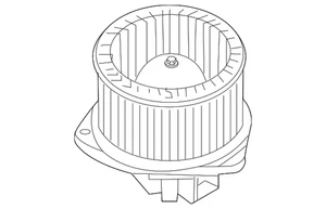 Genuine GM Heating and Air Conditioning Blower Motor with Wheel 95978693 - Picture 1 of 4