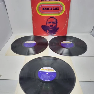 Marvin Gaye Anthology 3 Vinyl Record Album LP Set Motown Records - Image 1 of 4