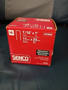 Senco 16 Stärke Heftklammer 7/16 x 1 Zoll N13BAB - Bild 1 von 5