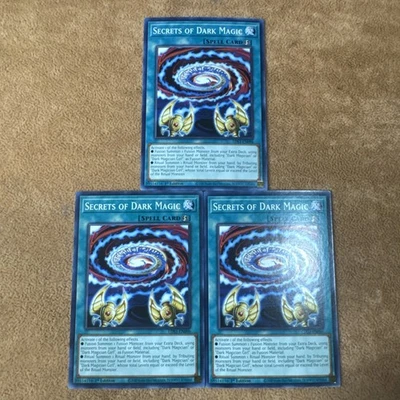 🔥 3x YUGIOH Secrets of Dark Magic LDS3-EN096 COMMON NEAR MINT PLAYSET 🔥 - Image 1 of 4