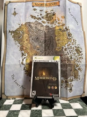 Morrowind (Original Xbox) Platinum Hits With Manual And Bonus DVD No Map Tested - Image 1 of 4