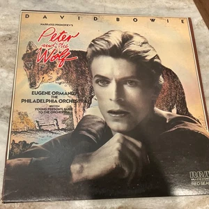 DAVID BOWIE LP Peter and the Wolf RCA ARL1-2743 Red Seal Green Vinyl EX/EX 1978 - Imagen 1 de 5