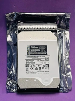 NEW! Lenovo 7XB7A00067 01GV180 12TB 7.2K 3.5 12T SAS Server Hard Drive SR650 - Image 1 of 4