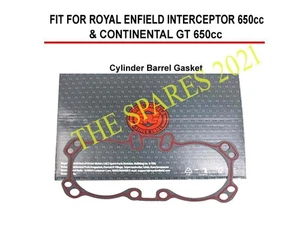 Junta de barril de cilindro compatible con Royal Enfield Interceptor 650cc Continental GT 650cc - Imagen 1 de 3