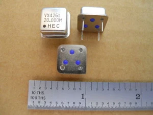 1/EA NUEVO HEC 20.000MHz Reloj de Cristal Oscilador 20MHz 20M XTAL VX4261-20.000M - Imagen 1 de 3