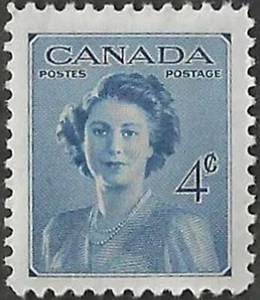 🍁Canada #276 "Princess Elizabeth" Mint 1948 Issue (A) - Picture 1 of 3