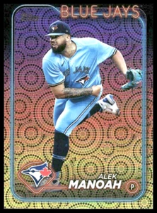 2024 Topps Series 2 - #675 Alek Manoah Holiday Foil - Picture 1 of 2