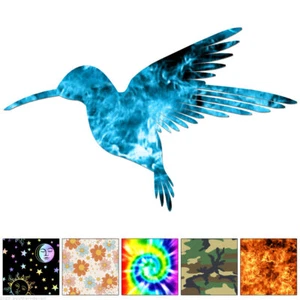 Hummingbird - Vinyl Decal Sticker - Multiple Patterns & Sizes - ebn6143 - Picture 1 of 28