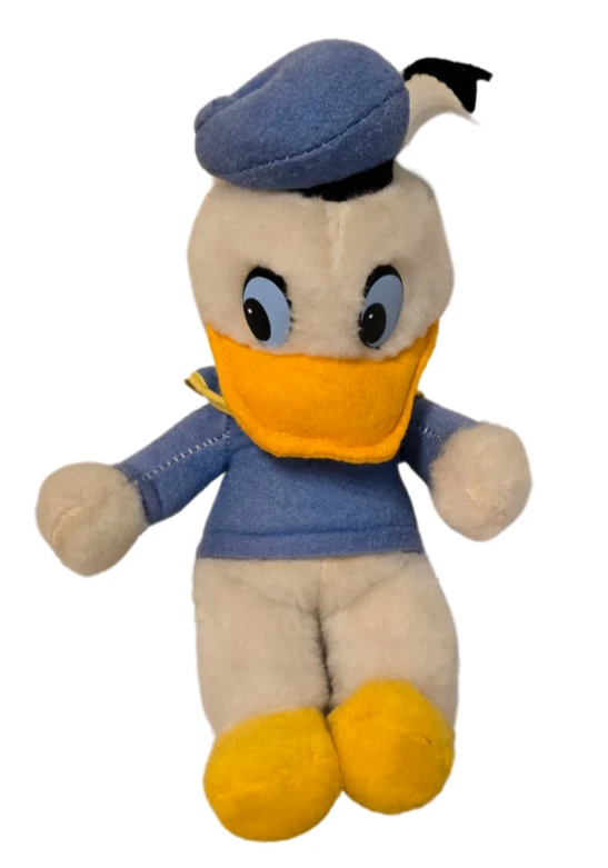 Peluche vintage del Pato Donald 11" de Knickerbocker Foto 1 de 1