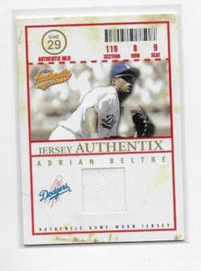 2005 Fleer Authentix Jersey General Admission Adrian Beltre #JA-AB HOF - Bild 1 von 1