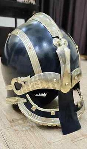 Medieval Vandal Helmet Viking Helmet Battle Warrior Steel Armor helmet Replica - Picture 1 of 10
