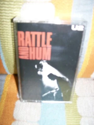 U2 Rattle And Hum Very Good+ Cassette with original insert SHIPS FREE Bono Edge - Image 1 of 4