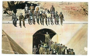 1914 POSTCARD West Portal of Gunnison Tunnel Colorado - Picture 1 of 2