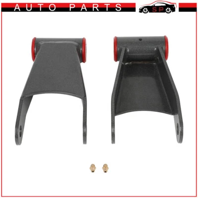 2" Drop Lowering Shackle Kit Rear For 1999-2007 Ford F250 F350 Super Duty 2WD - Изображение 1 из 4