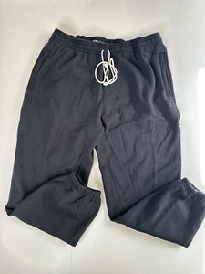 Nike Basketball Brooklyn Nets Black Sweatpants Sz XXL NBA Authentics Standard. - Picture 1 of 8