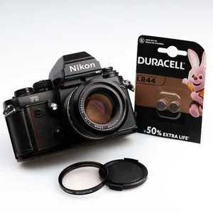 *SERVICED & TESTED* Nikon F3 HP Camera w/ Nikkor 1.4 50mm Ai Lens F Film N.MINT - Picture 1 of 23