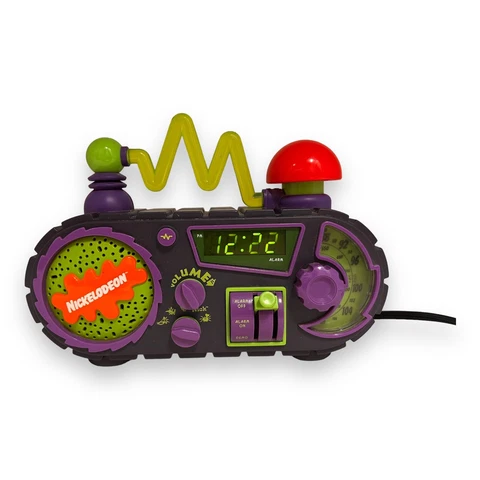 Nickelodeon TimeBlaster N2000 AM/FM Digital Loud Alarm Clock Radio 1995 Cover