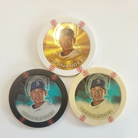 Topps 2014 MLB Chipz Seattle Mariners/Felix Hernandez Lot - Magnetic/Gold Foil Cover