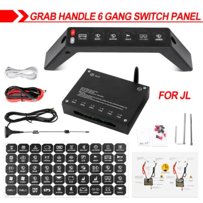 Ручка переключателя панель для Jeep Wrangler JL 2018–2023 Gladiator 2020–2023 - Изображение 1 из 4