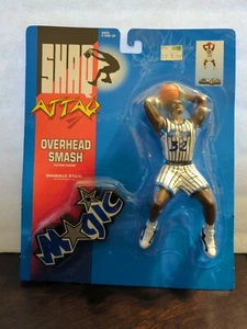 VINTAGE 1993 Kenner SHAQ ATTAQ, “Overhead Smash”, Action Figure - NEW - Picture 1 of 6