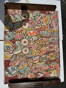 Rare & Signed Avi Okun Original Painting Miami, Florida - Picture 1 of 8