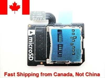 Samsung Galaxy S5 SM-G900P SM-G9008V Micro SD Card Reader Holder Flex Cable New - Image 1 of 3