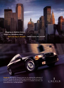 Lincoln LS 2001 coche 1 página revista anuncio - Imagen 1 de 1