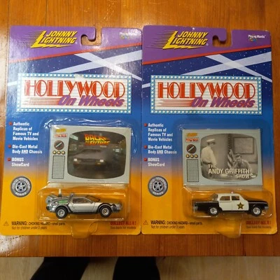 Johnny Lightning Hollywood on Wheels Back to The Future & Andy Griffith Show (2) - Image 1 of 4
