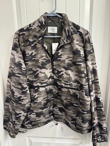 Rue21 Neu mit Etikett XL Camoflauge Windbreaker - Bild 1 von 6
