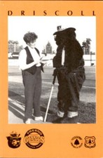 1985 Fresno Giants Smokey Bear #31 Mary Ellen Driscoll Sports Writer - NM Card