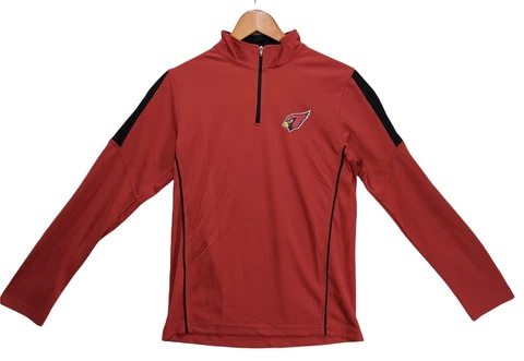 Official NFL Quarter Zip Lightweight Pullover Arizona Cardinals Breathable Cover