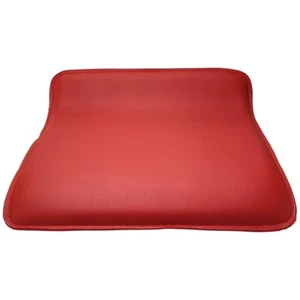 ASIENTO CUERO TABURETE ROJO RESPALDO 38X38 TORNILLOS DISTANCIA 8X8CM - Bild 1 von 3