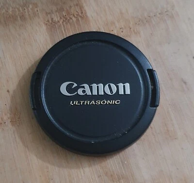 Canon 58mm Center-Pinch Front Lens Cap Camera Cover - Image 1 of 3