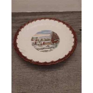 Ice Harvesting Royal China Saucer - Picture 1 of 4