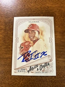 Raisel Iglesias Autograph Signed 2018 Topps Allen & Ginter's Cincinnati Reds A65 - Picture 1 of 2