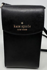 Kate Spade staci North South Leather phone crossbody ~NWT~ Black