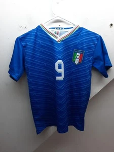 Italy National Team 2014 2015 Mario Balotelli Home Jersey Size YOUTH Size 10 - Picture 1 of 3