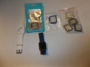Apple Watch Series 3 WR-50M 38mm Locked Parts Only - Picture 1 of 6