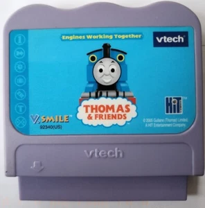 Thomas & Friends Engines Working Together HIT Entertainment VTech 2005 V Smile - Picture 1 of 2