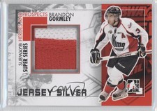 2010-11 ITG Heroes and Prospects Silver Jersey /30 Brandon Gormley #SSM-12