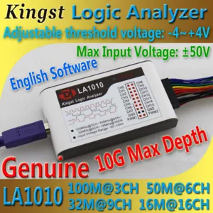 USB Logic Analyzer LA1010 16CH 100MHz ARM FPGA debug tool 100M max sample rate - Picture 1 of 18