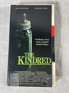 The Kindred VHS Tape 1987 Horror Cult Classic Rare - Rod Steiger, Kim Hunter - Imagen 1 de 11