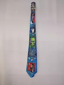 Corbata de miedo de Halloween para hombre - Imagen 1 de 4