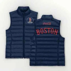BOSTON RED SOX Adult Puffer Puffy Vest Size XL Patriots Day SGA 4/21/25 - Picture 1 of 3